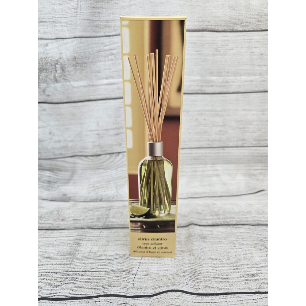 Pier 1 One Imports Reed Diffuser Citrus Cilantro Home Fragrance NEW Discontinued